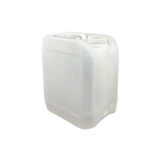 5 Litre Recycled Plastic Un Approved Natural Stackable Jerry Can with 51mm neck Invopak