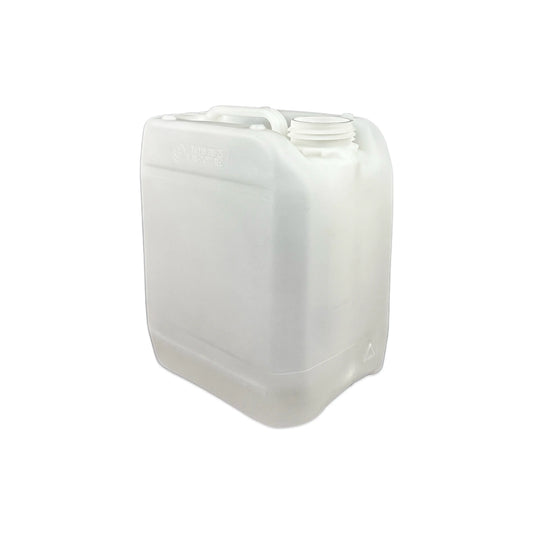5 Litre Recycled Plastic Un Approved Natural Stackable Jerry Can 51mm neck 280g