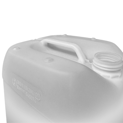 15 Litre Recycled Plastic UN Approved Natural Stackable Jerry Can with 61mm Neck 670g
