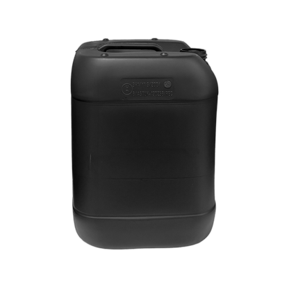 20 Litre Recycled Plastic UN Approved Black Stackable Jerry Can with 61mm Neck