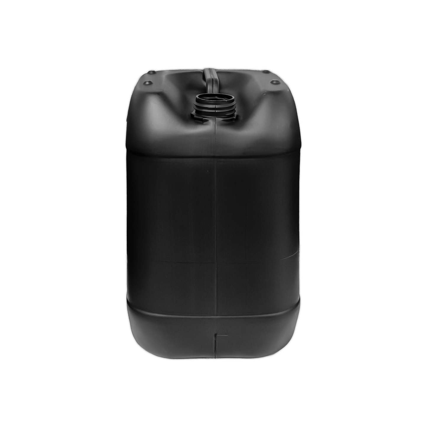 20 Litre Recycled Plastic UN Approved Black Stackable Jerry Can with 61mm Neck