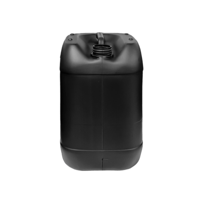 20 Litre Recycled Plastic UN Approved Black Stackable Jerry Can with 61mm Neck