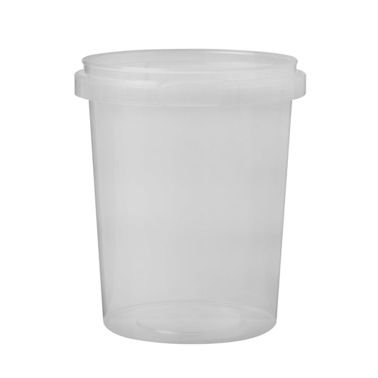 520 ML Plastic Clear Tamper Evident Tub