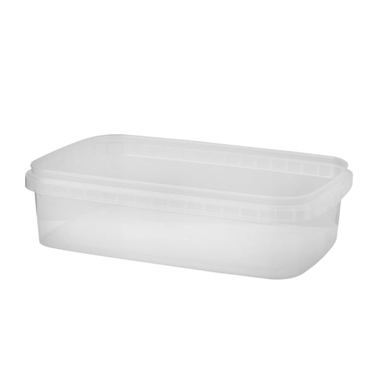 800ML Clear Rectangle Tub