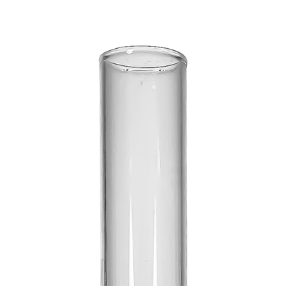 12mm x 75mm Borosilicate Glass Test Tube Rimless Plain