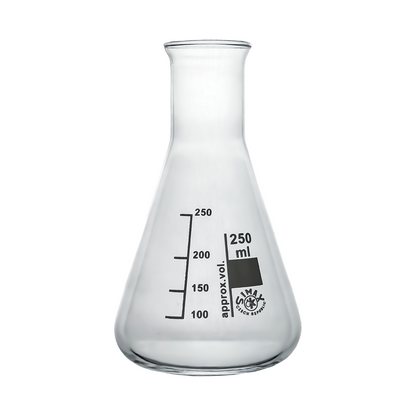 Simax Conical Flask Narrow Neck, 250ml, Borosilicate Glass