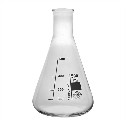 Simax Conical Flask Narrow Neck, 500ml, Borosilicate Glass