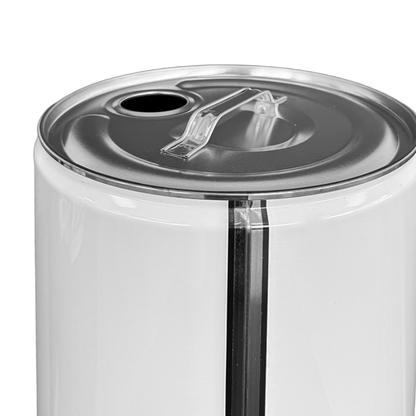 25 Litre White Tinplate UN Approved Tighthead Drum Plain 57mm Din Berg
