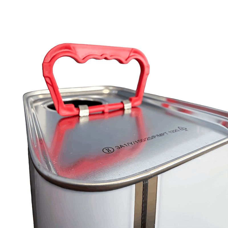 2.5 Litre Stackable Rectangular Tin Plain Interior 57mm DIN berg