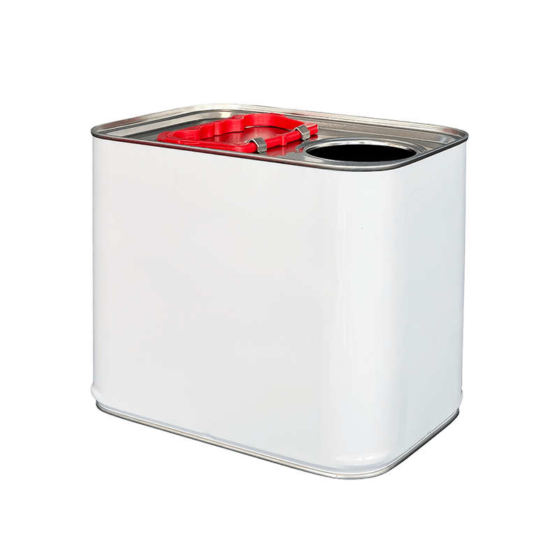 2.5 Litre Stackable Rectangular Tin Plain Interior 57mm DIN berg