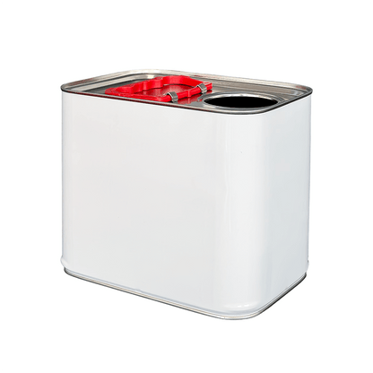 2.5 Litre Stackable Rectangular Tin Plain Interior 57mm DIN berg