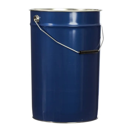 25 Litre Tinplate Blue Pail Plain Interior UN Approved