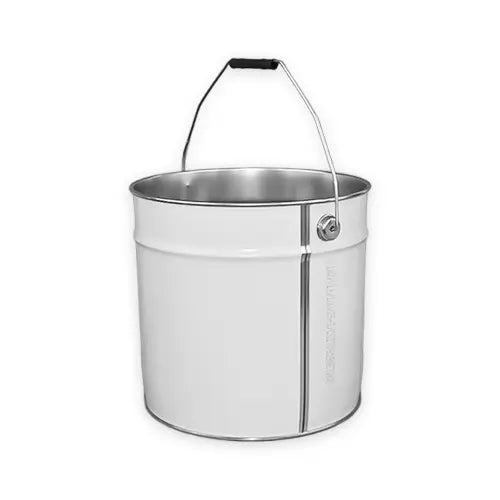 15 Litre White Tinplate Pail Plain Interior UN Approved Invopak