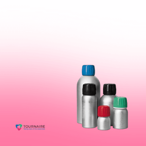 Tournaire AP small aluminium bottles with different coloured caps