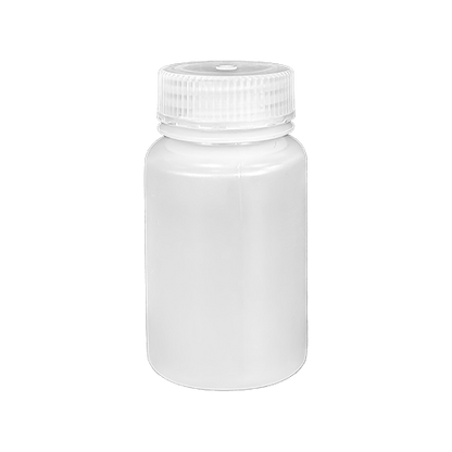 125ml Wide mouth HDPE bottle and screw top PP cap