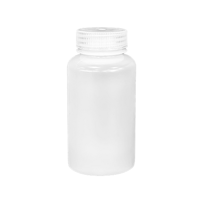 250ml Wide mouth HDPE bottle and screw top PP cap