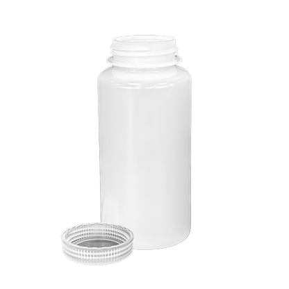 500ml Wide mouth HDPE bottle and screw top PP cap