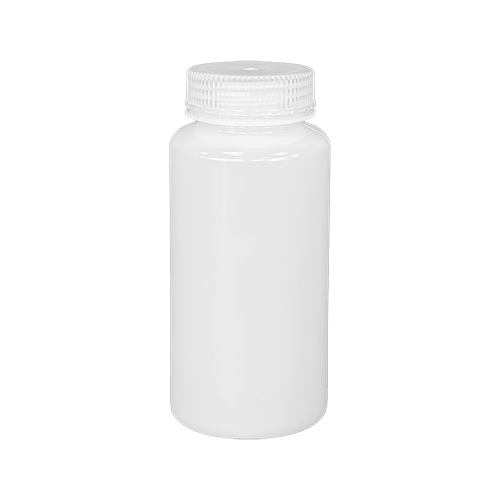 500ml Wide mouth HDPE bottle and screw top PP cap