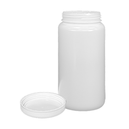 2000ml Wide mouth HDPE bottle and screw top PP cap