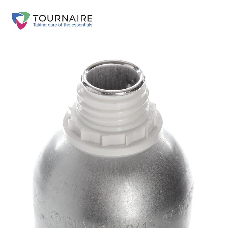 Tournaire 315 ML Aluminium UN Approved System Plus 32 Bottle with Plain Interior | Invopak
