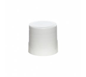 15mm Plastic White Cap for Aluminium Bottle Range 19ml to 160ml