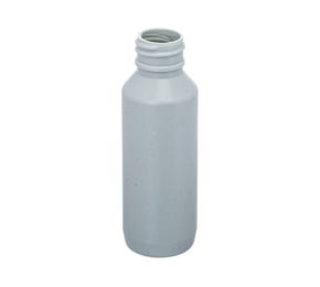 125 ML Plastic Grey Cylindrical Bottle with 28mm Neck- 100% PCR