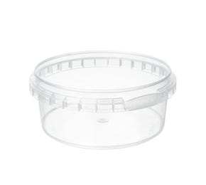 180ml Clear Plastic Tamper Evident Tub